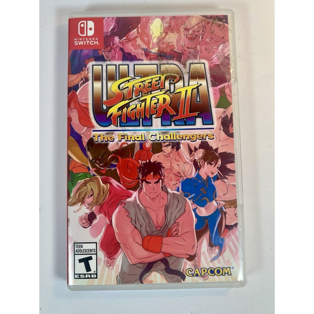 Ultra Street Fighter II Final Challengers Nintendo Switch Complete